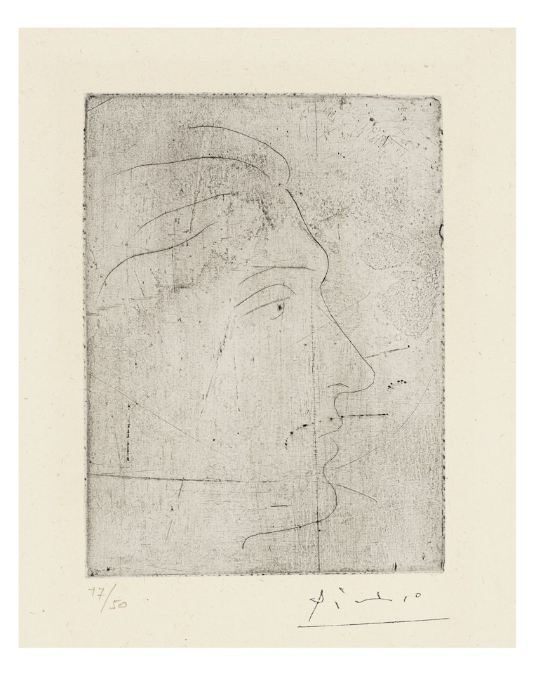 Profil d'homme by Pablo Picasso