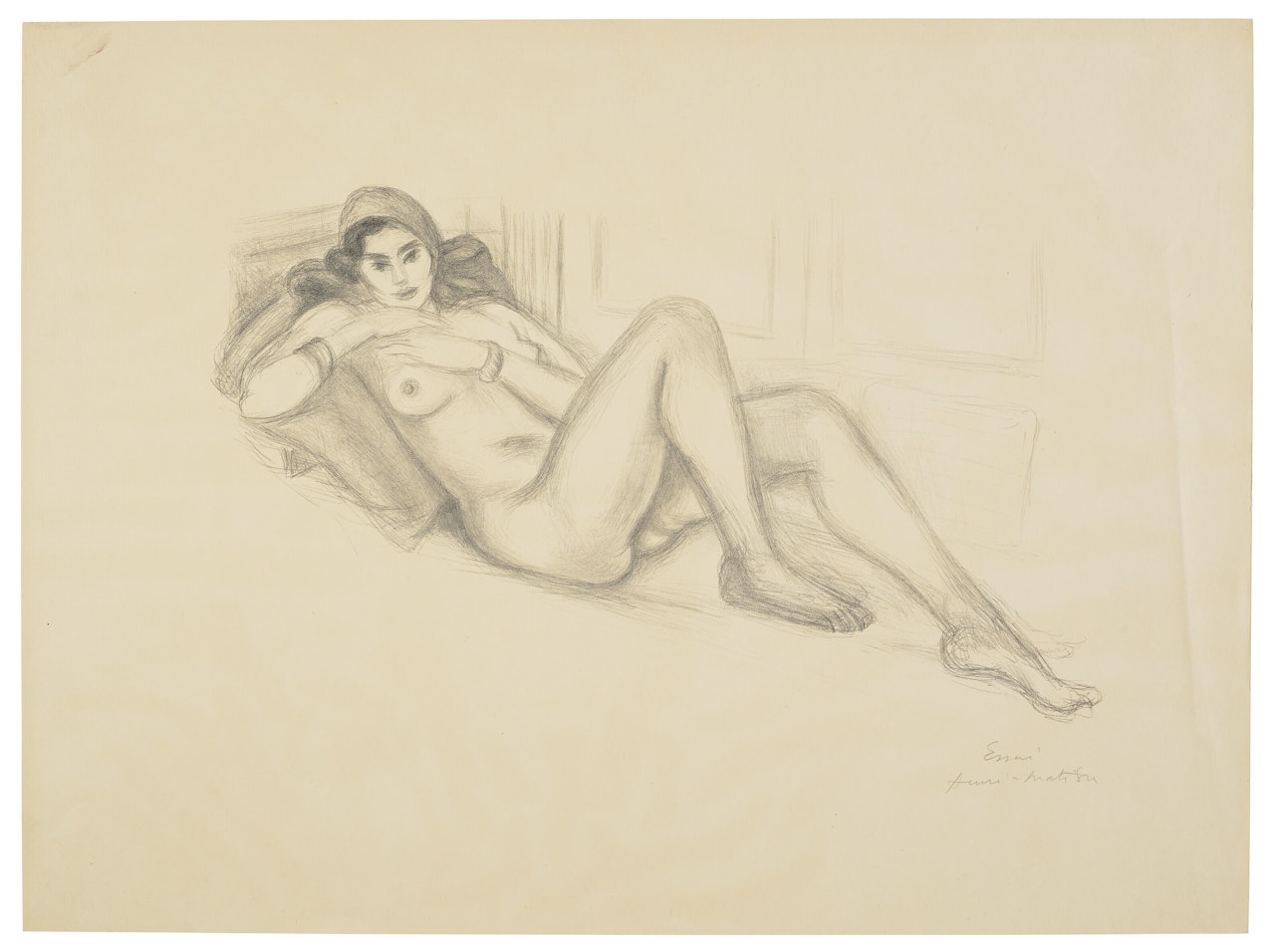 Nu au turban by Henri Matisse