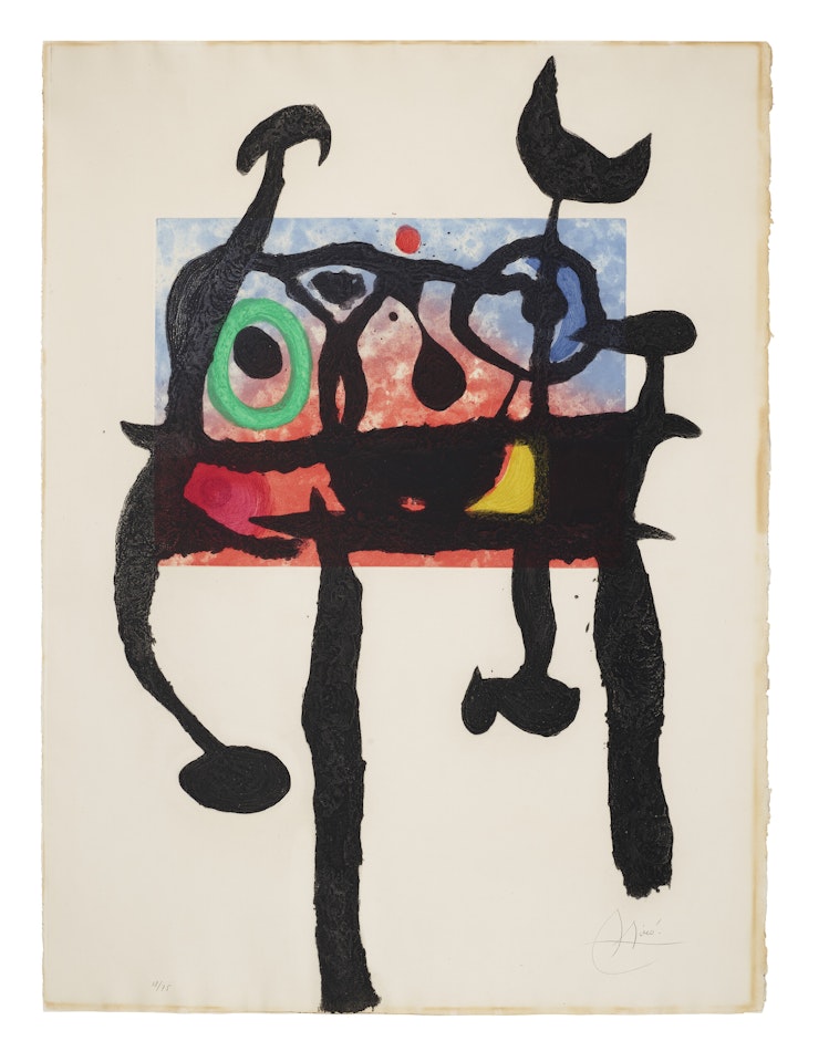 Le Samouraï by Joan Miró