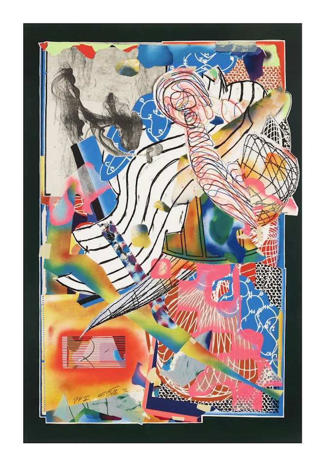 The Candles by Frank Stella
