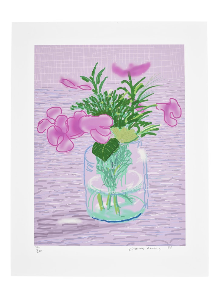 Untitled No. 329, from A Bigger Book: Art Edition A by David Hockney