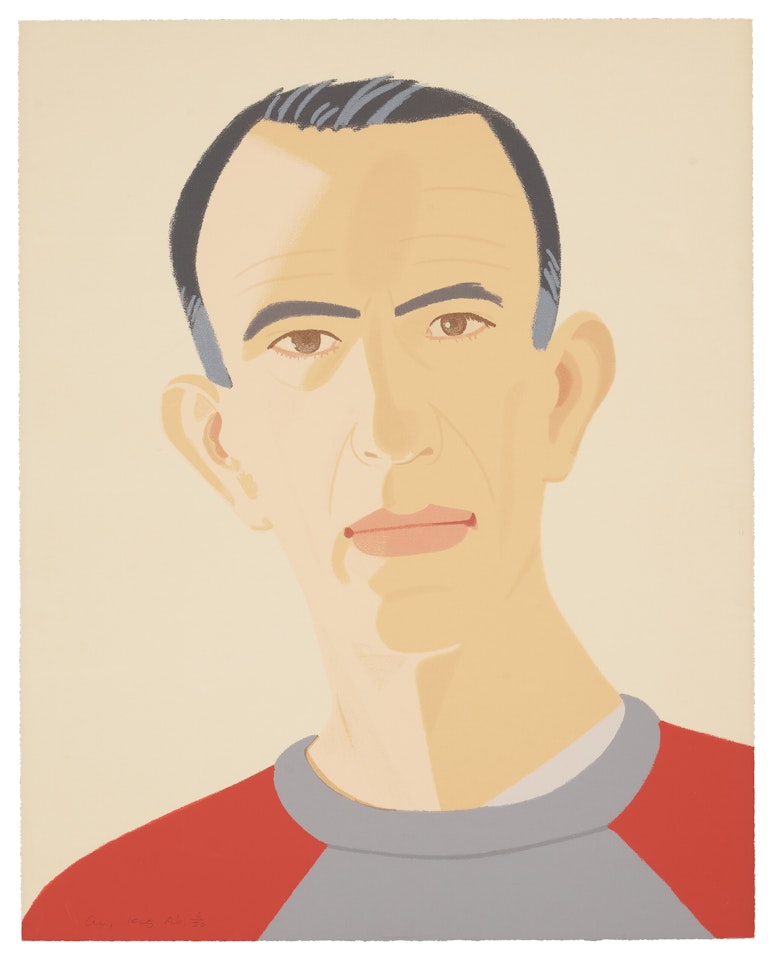 Sweatshirt 2, from Alex and Ada, the 1960's to the 1980's by Alex Katz