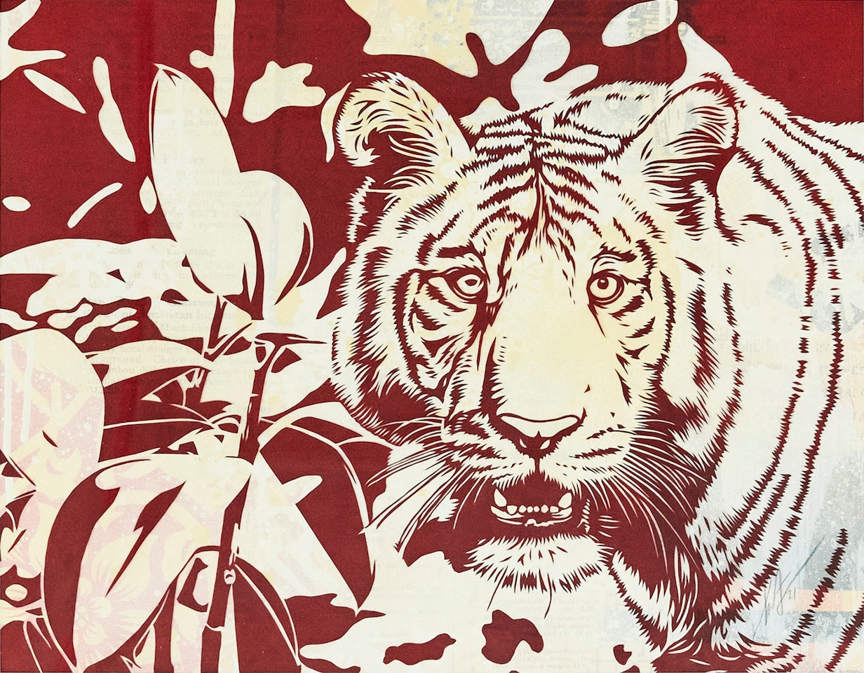 Grace and Power Under Pressure by Shepard Fairey