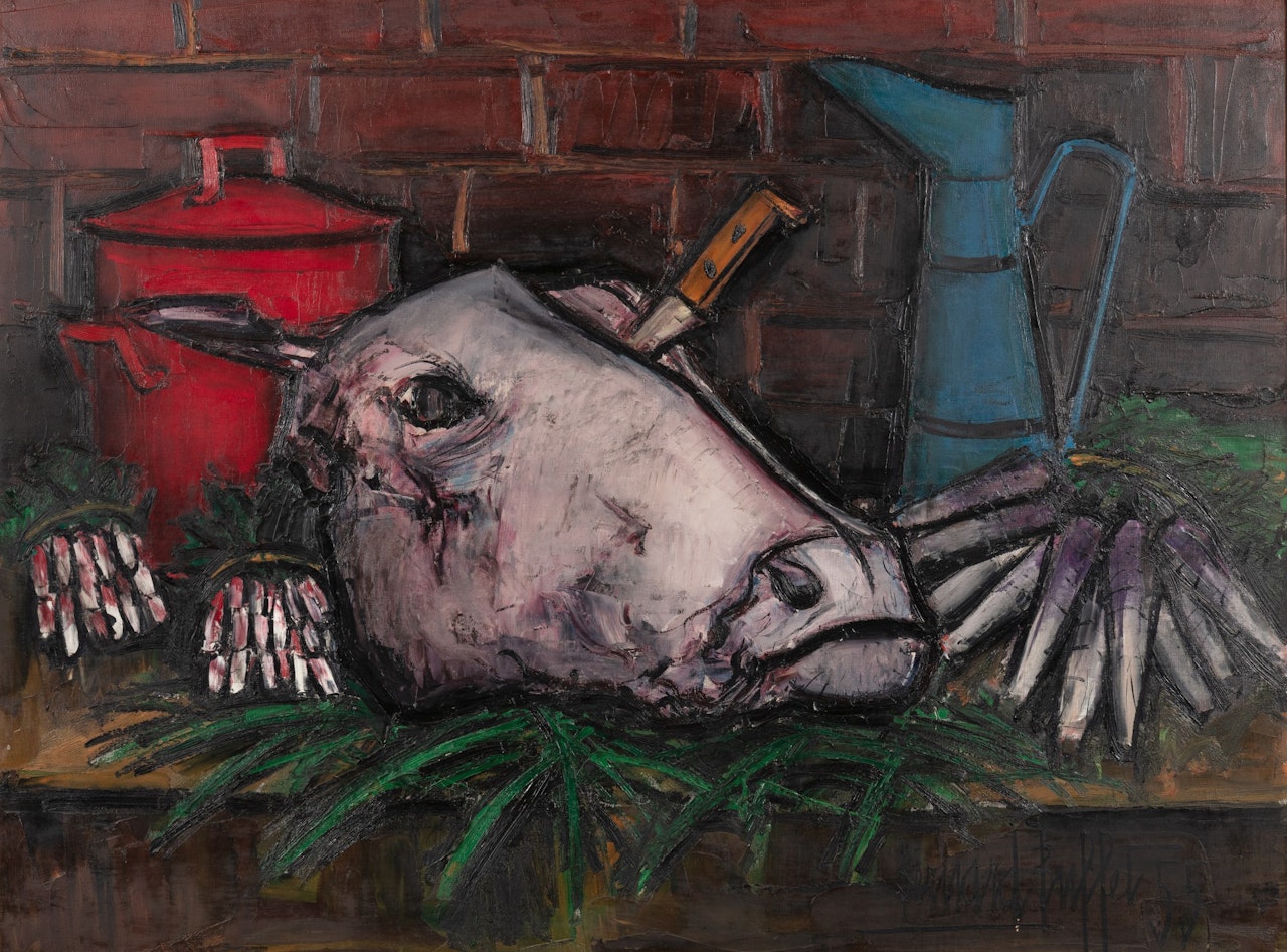 La tête de veau by Bernard Buffet