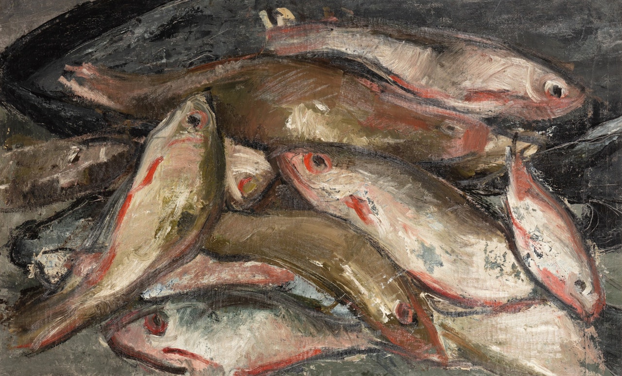 Les poissons by Bernard Buffet