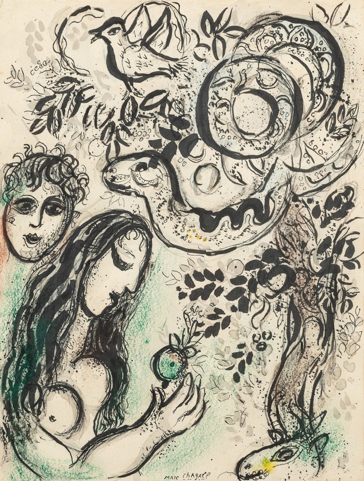 Eve by Marc Chagall