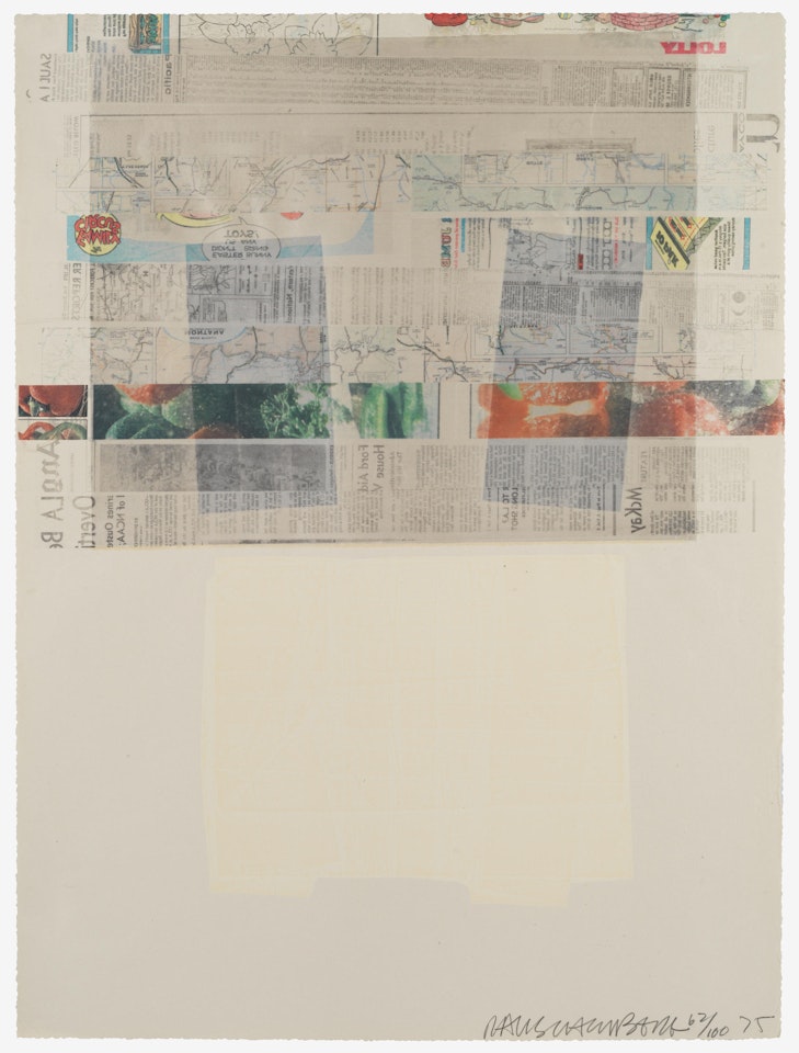 Arcade by Robert Rauschenberg