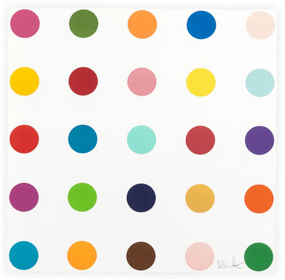 THR-Ser, from '40 Woodcut Spots' by Damien Hirst