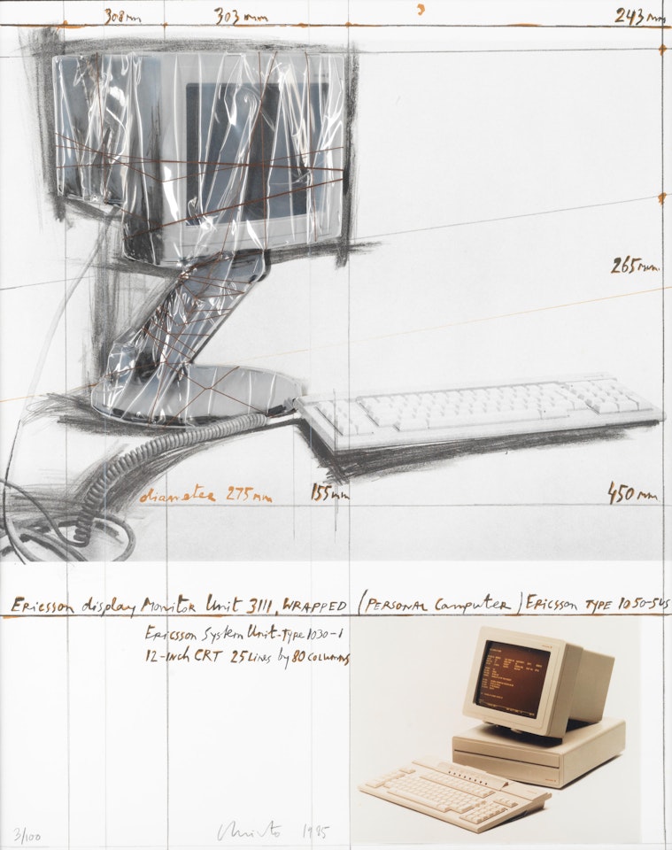 Ericsson Display Monitor Unit 3111, Wrapped Project for Personal Computer by Christo