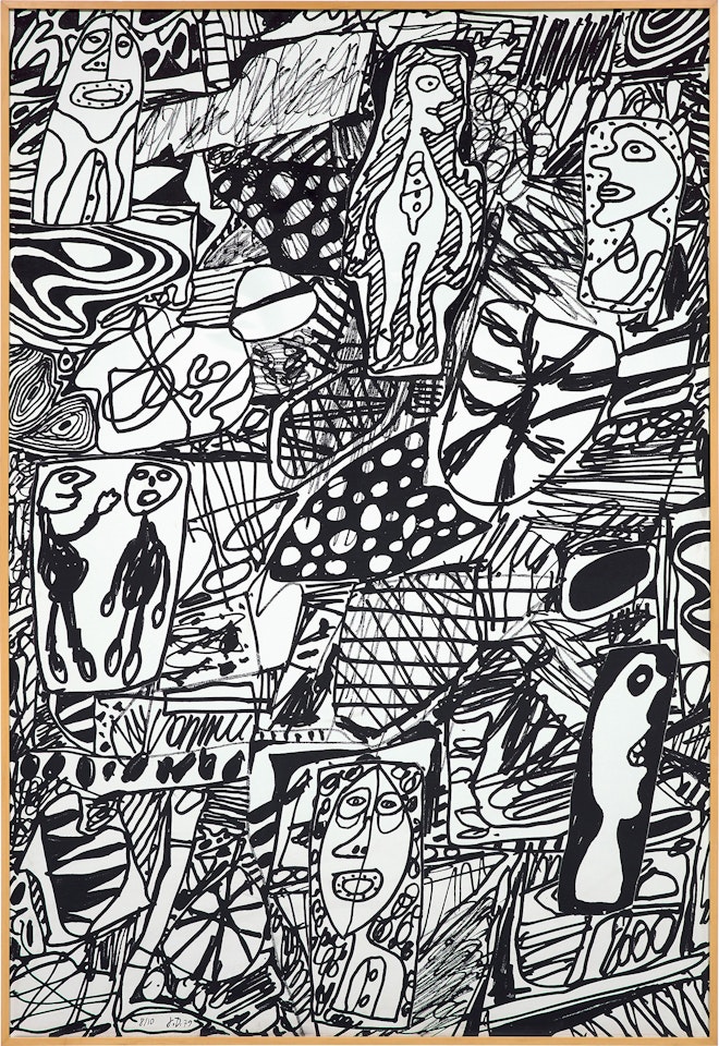 Site de mémoire I (Memory Site I) (L. fasc. XXXII 182b, W. 1262) by Jean Dubuffet