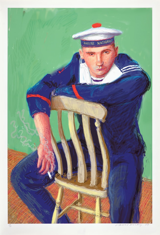 Matelot Kevin Druez 2 by David Hockney