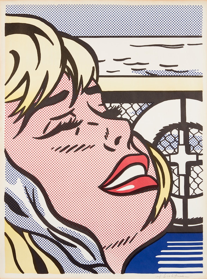 Shipboard Girl (C. II.6) by Roy Lichtenstein