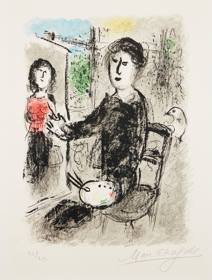 From Les Ateliers de Marc Chagall (From the Workshop of Marc Chagall) (M. 899, see C. bks 101) by Marc Chagall