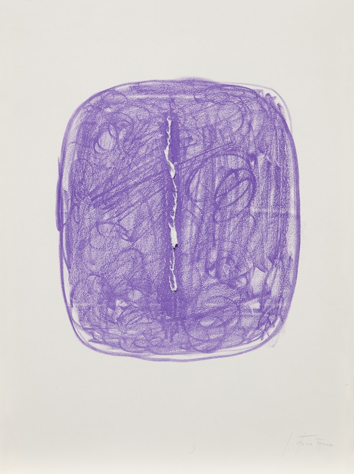 Concetto Spaziale, from Corrente (R. & R. L-29) by Lucio Fontana