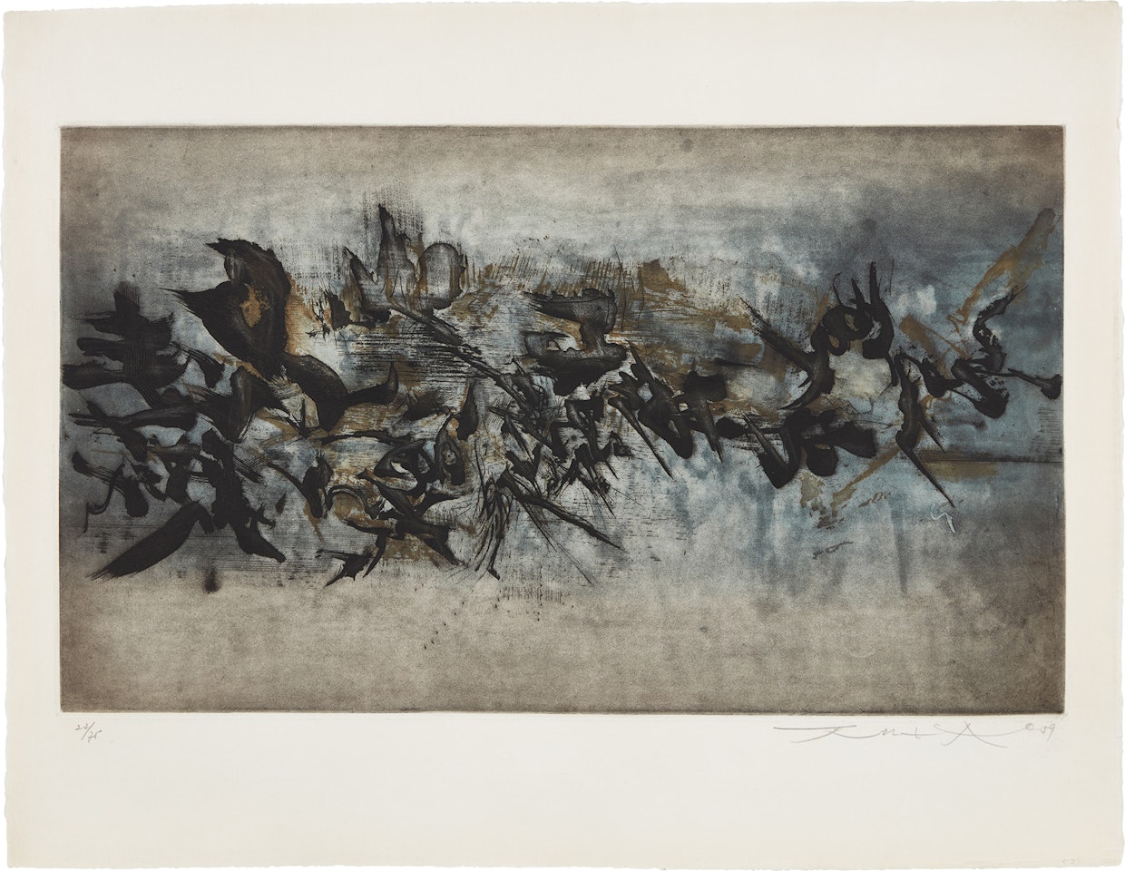 Untitled (Å. 120) by Zao Wou-Ki