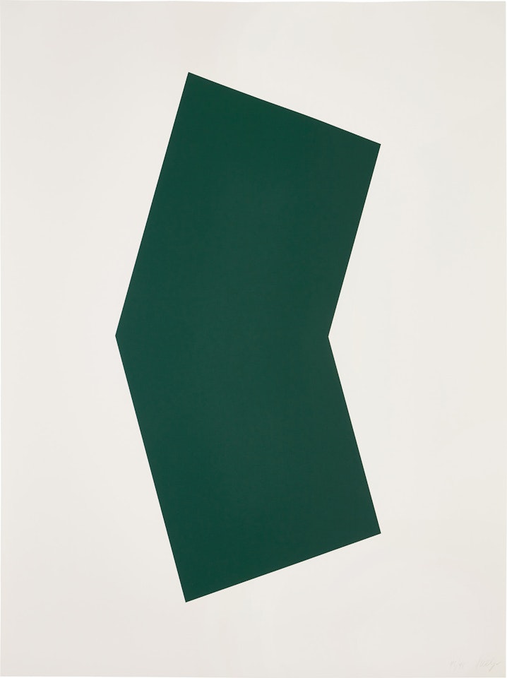 Green (G. 1888, A. 299) by Ellsworth Kelly