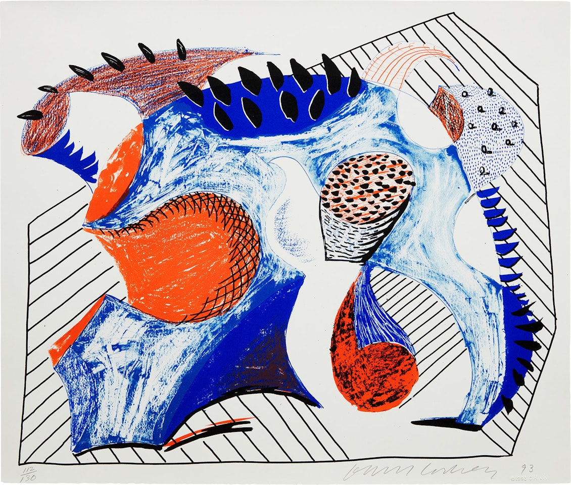 Untitled for Joel Wachs (G. 1584) by David Hockney