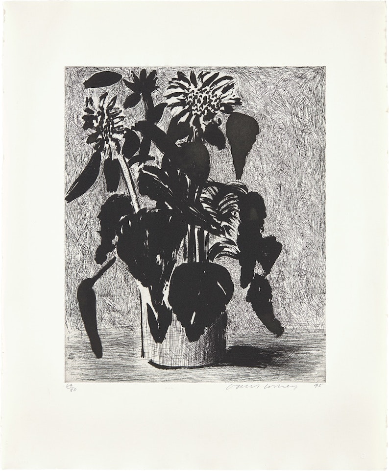 Sunflower II (M.C.A.T. 348) by David Hockney