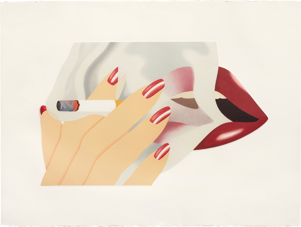 Smoker (S. 1976.18) by Tom Wesselmann