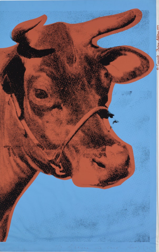 Cow (F. & S. 11A) by Andy Warhol