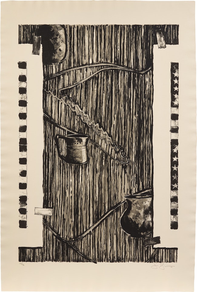 Ventriloquist (ULAE 250) by Jasper Johns