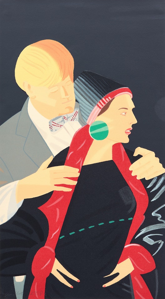 Red Grooms and Lizzy Ross, from Pas De Deux (S. 285) by Alex Katz