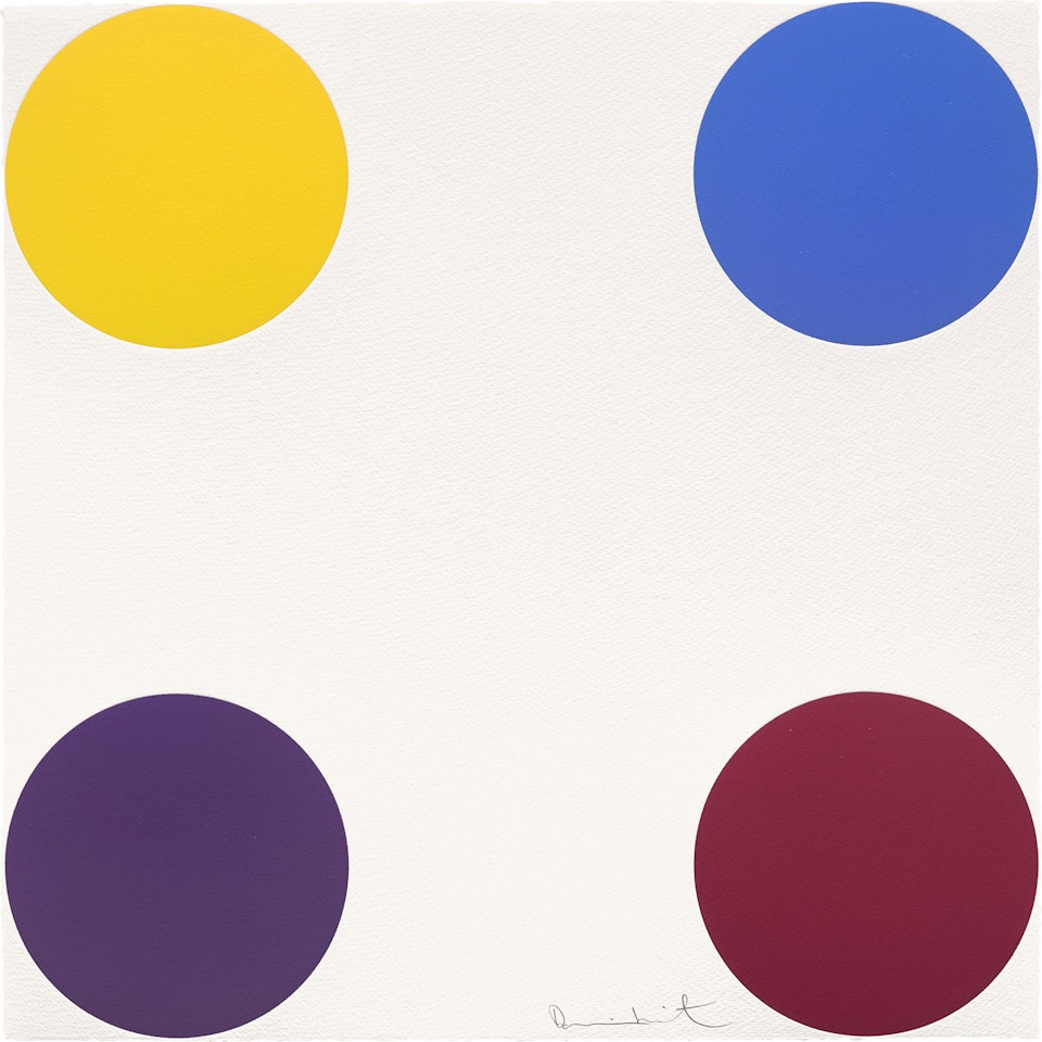 Maltohexaose, from 40 Woodcut Spots by Damien Hirst