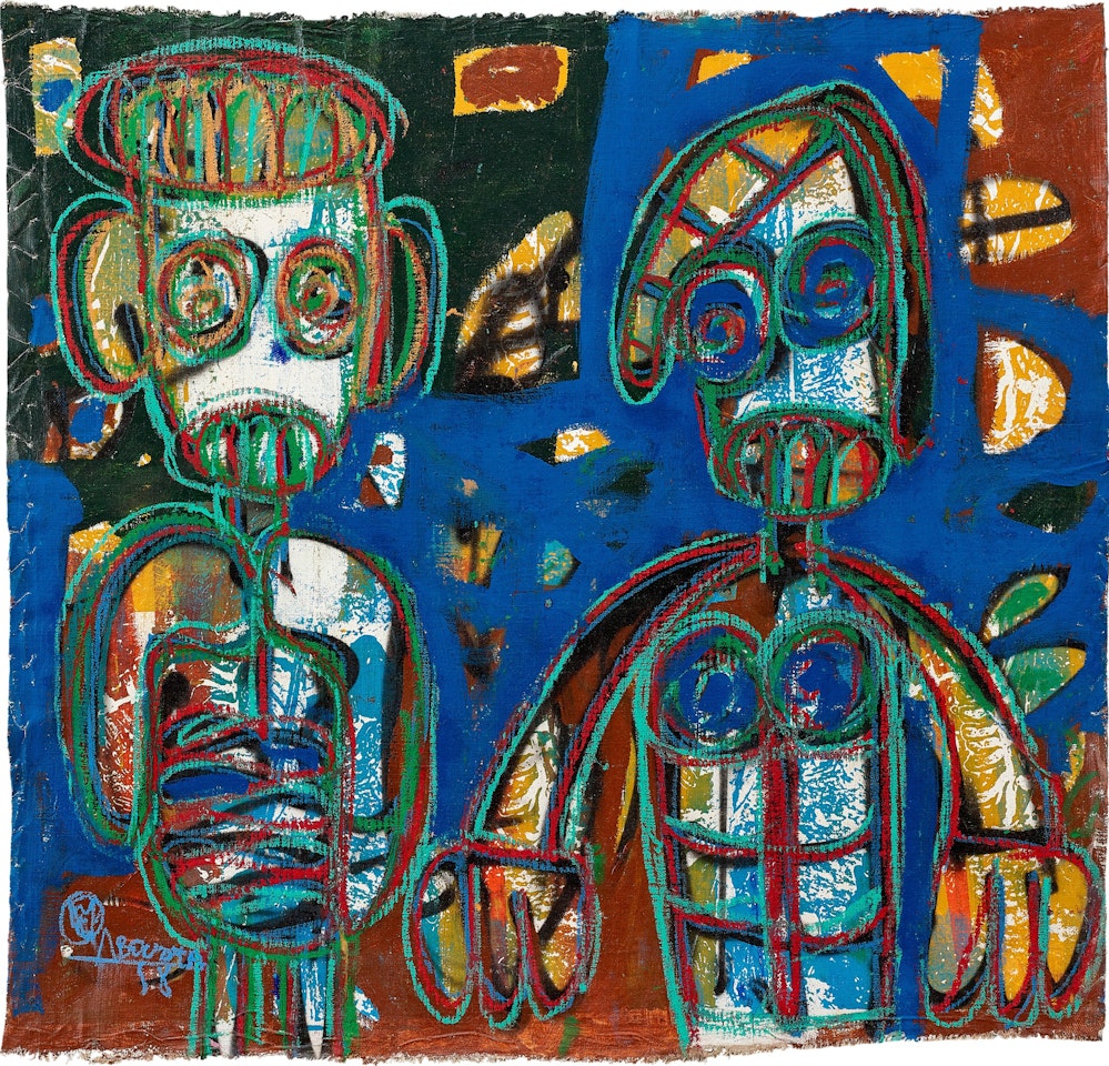 Untitled by Aboudia Abdoulaye Diarrassouba