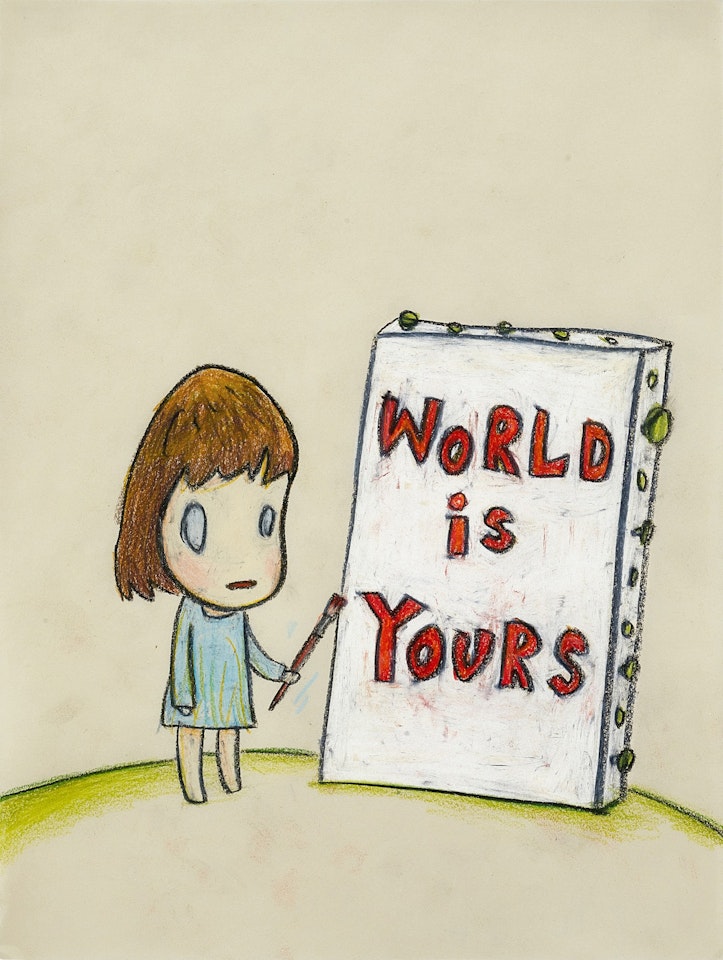 World is Yours by Yoshitomo Nara