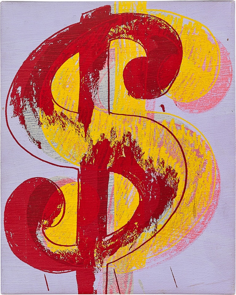 Dollar Sign by Andy Warhol