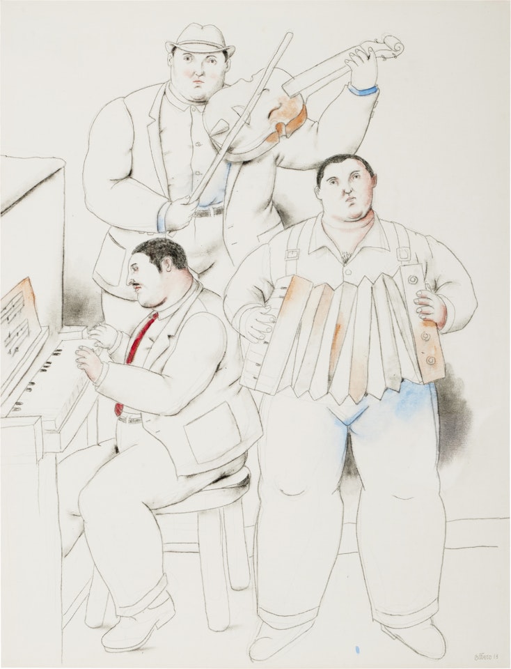 The Musicians  by Fernando Botero