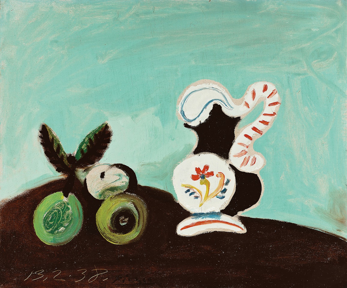 Nature Morte, Fruits et Pot by Pablo Picasso