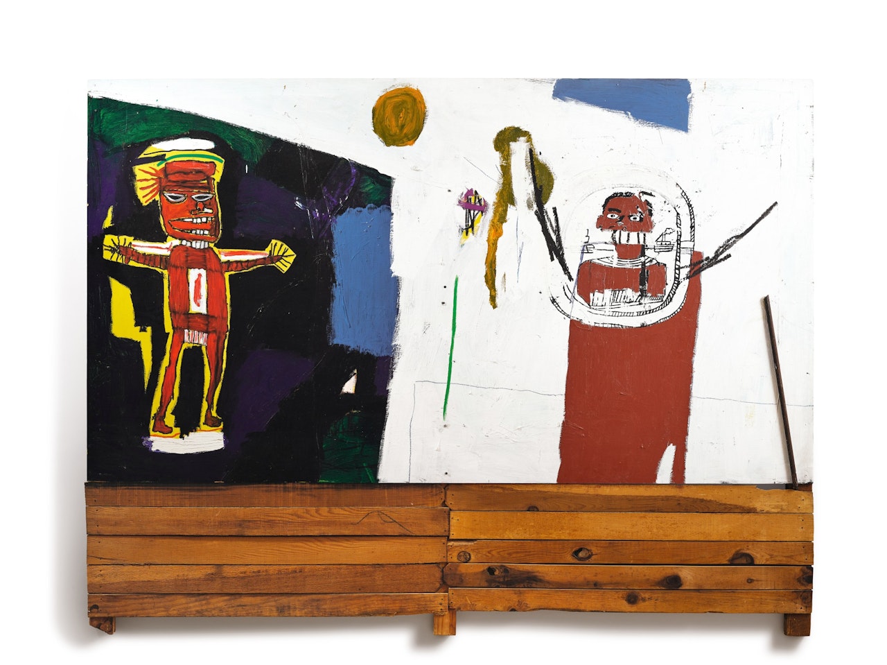 Water-Worshipper by Jean-Michel Basquiat