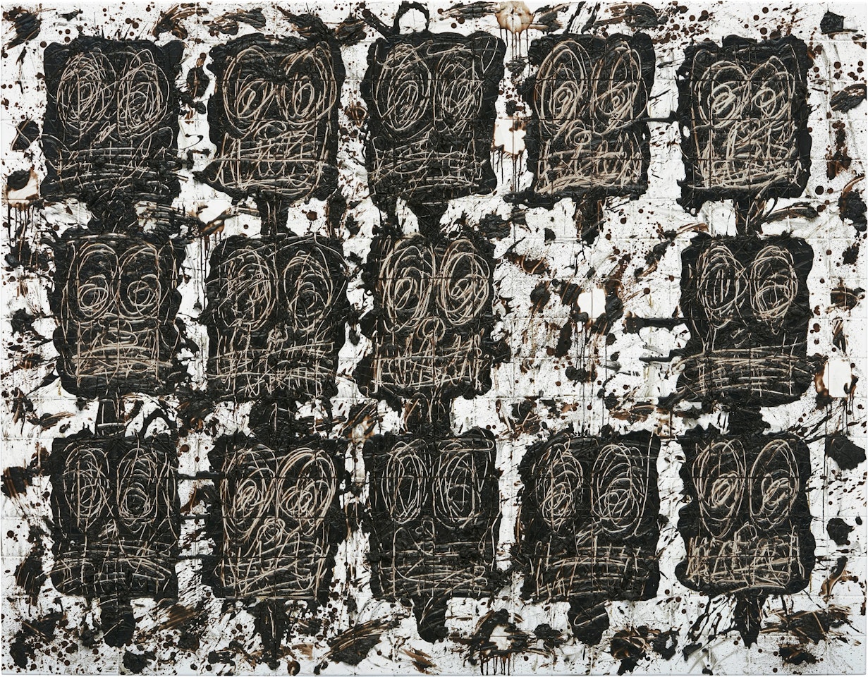 The Crowd  by Rashid Johnson