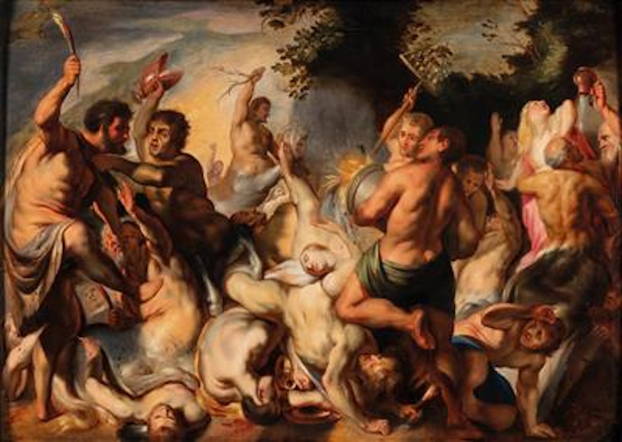 The Battle of the Lapiths and Centaurs by Jacob Jordaens