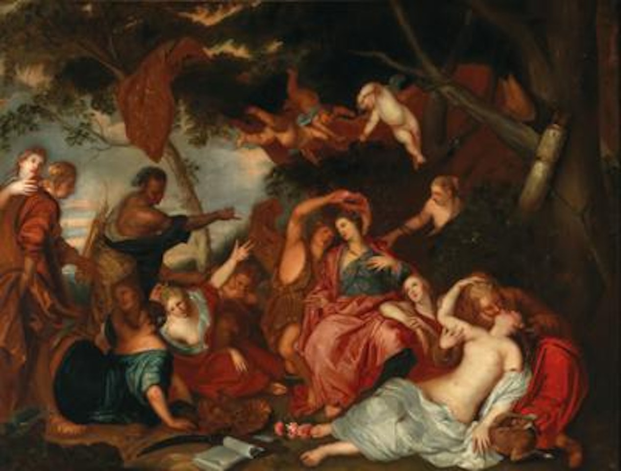 Amaryllis and Mirtillo by Anthony van Dyck