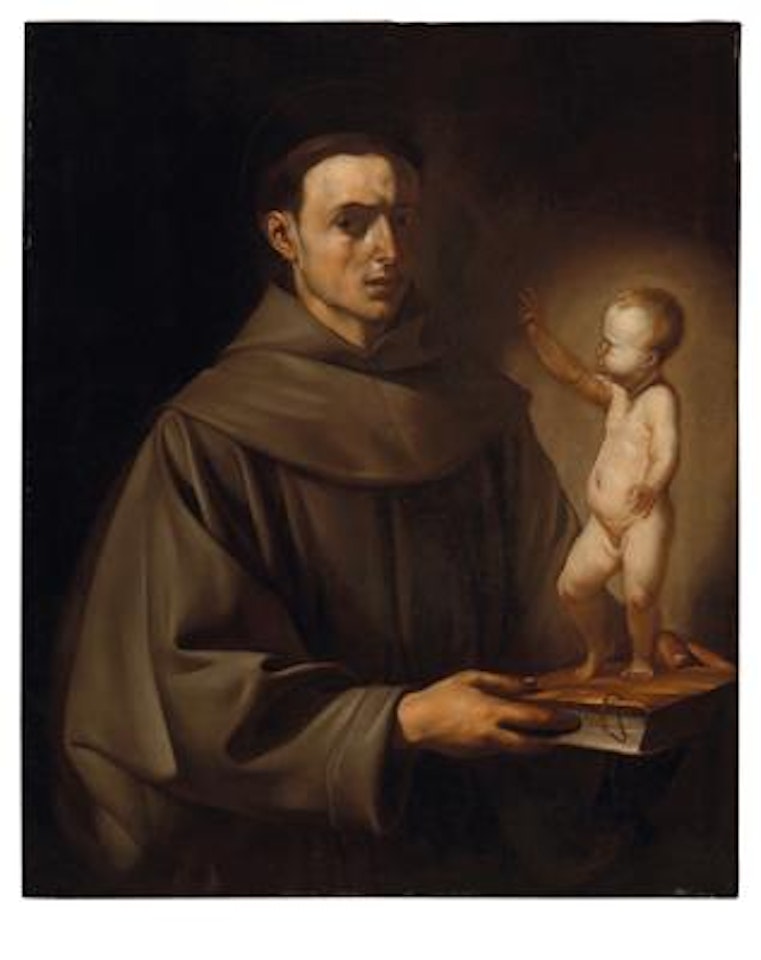 Saint Anthony of Padua and the Christ Child by Jusepe de Ribera