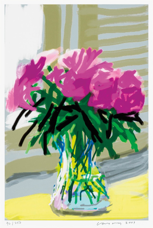 My Window, 'No. 535', 28th June 2009 with Art Edition Book by David Hockney