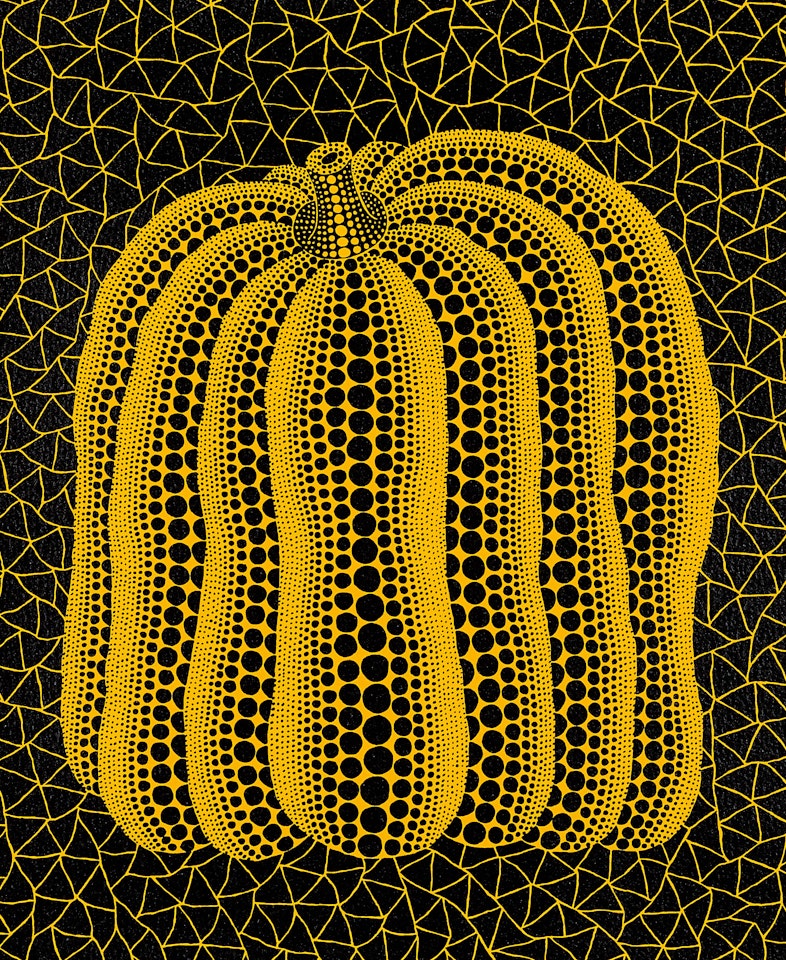 A Pumpkin (T) by Yayoi Kusama