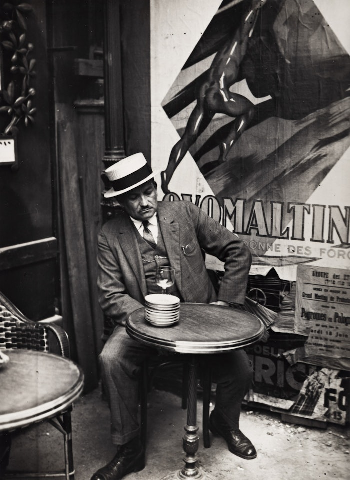 At a Café, Paris by André Kertész