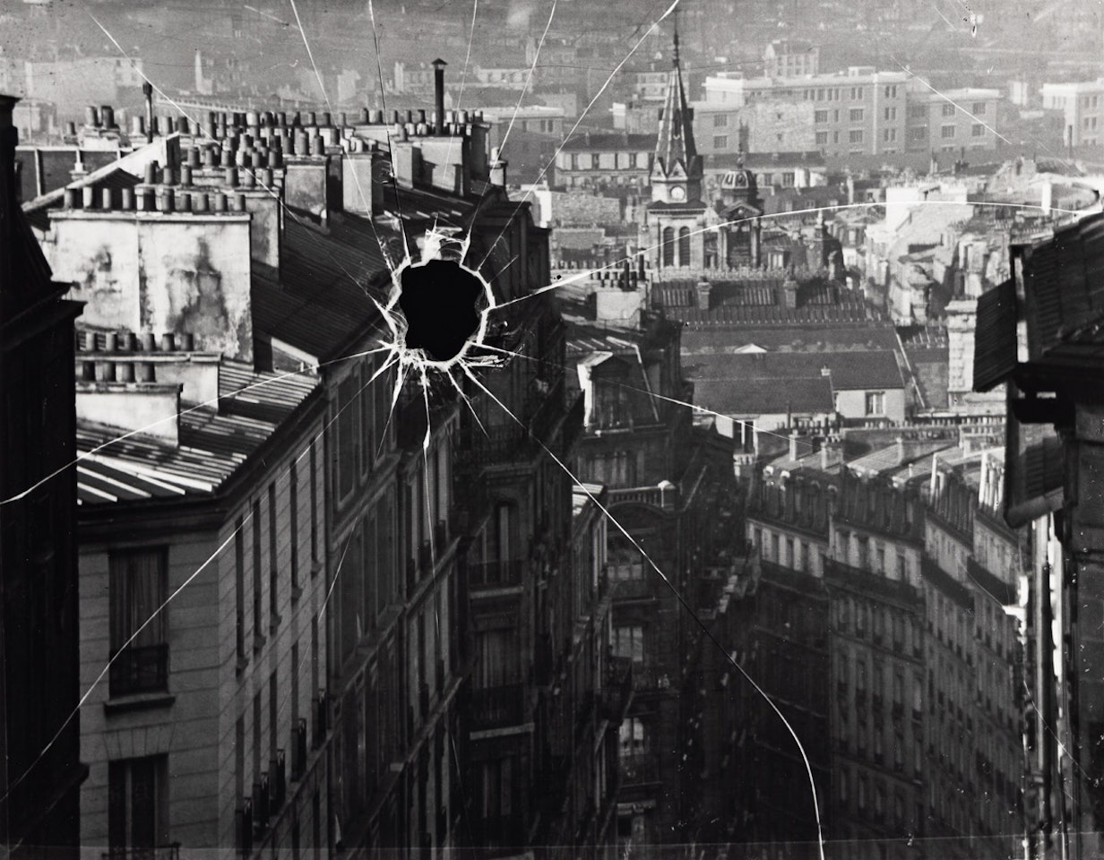 Broken Plate, Paris by André Kertész