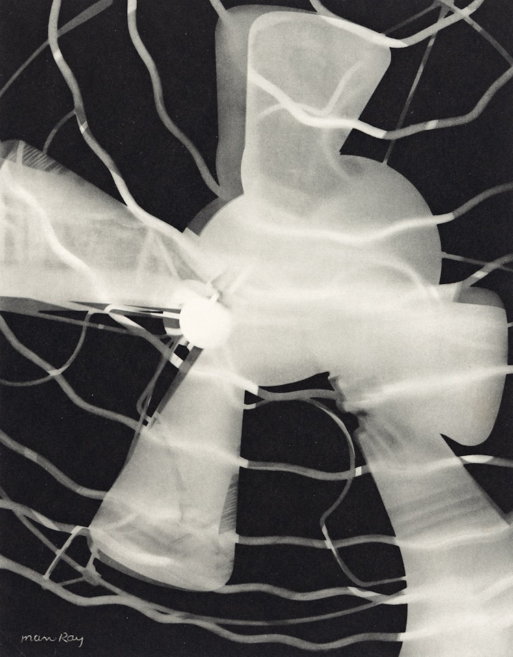 A selection of 5 photogravures from the portfolio Électricité by Man Ray