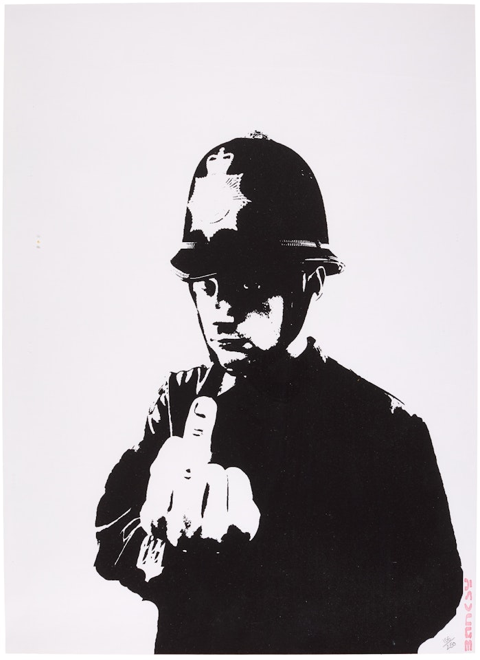 Rude Copper by Banksy