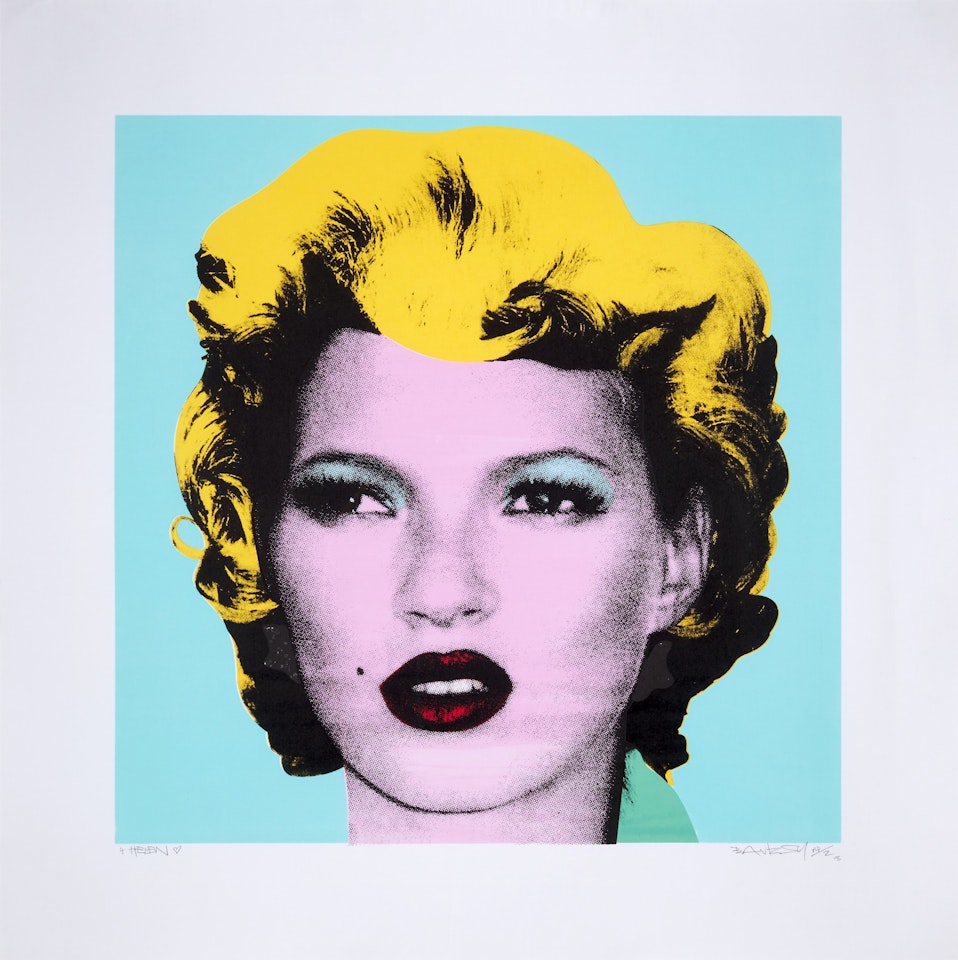 Kate Moss: Original Colourway by Banksy