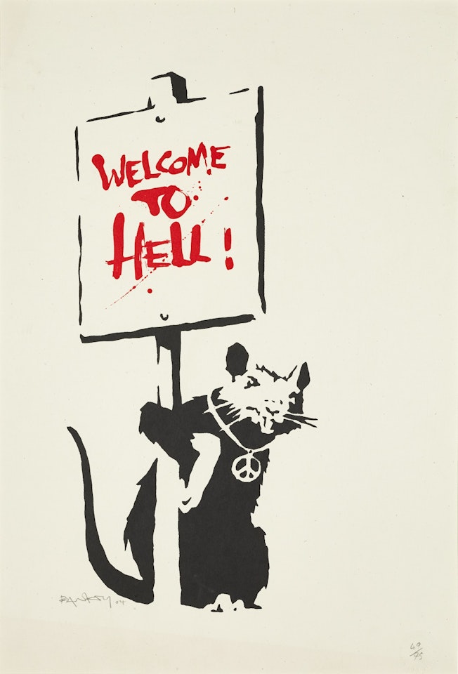 Welcome to Hell by Banksy