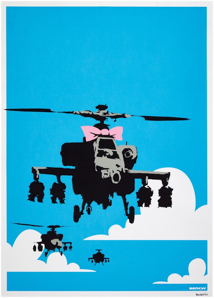 Happy Chopper by Banksy