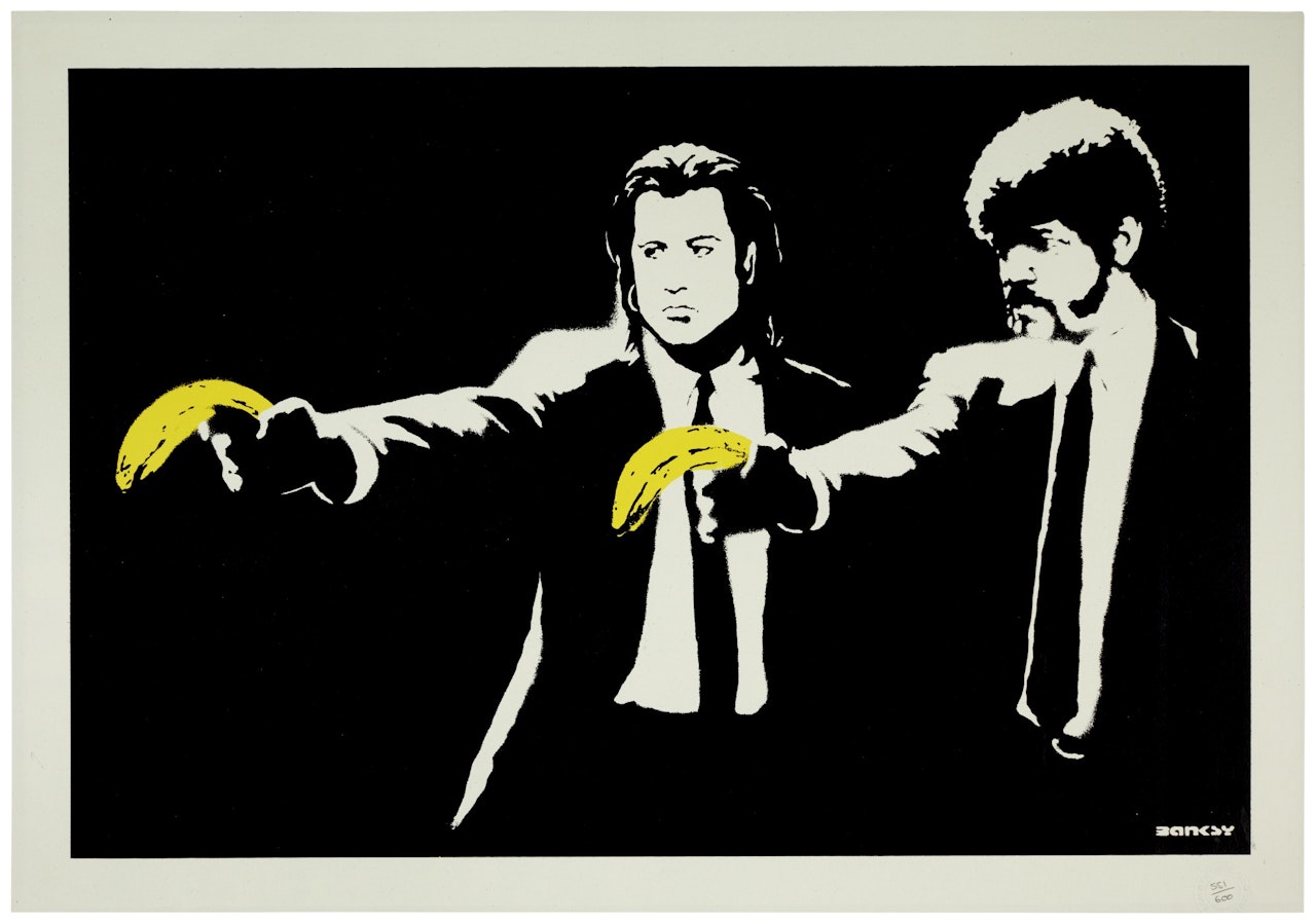 Pulp Fiction by Banksy