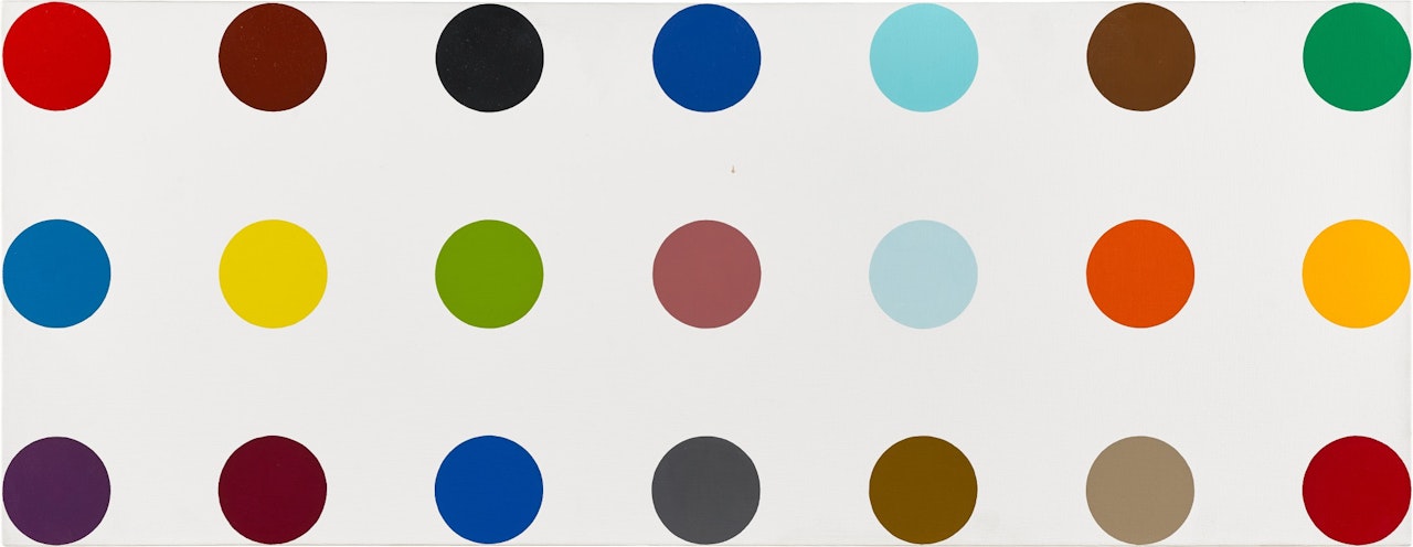 2-Hydroxypyridine by Damien Hirst