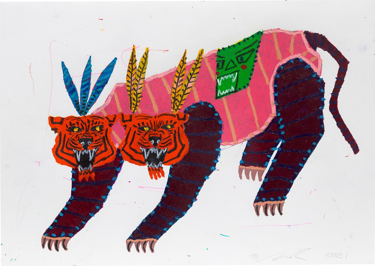 Untitled (Tiger) by Jordy Kerwick