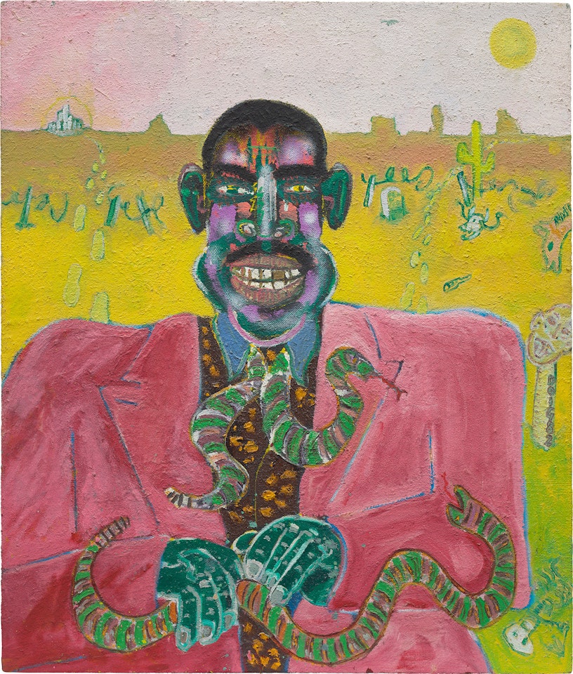 I WALKED ALL THE WAY FROM DALLAS by Peter Doig